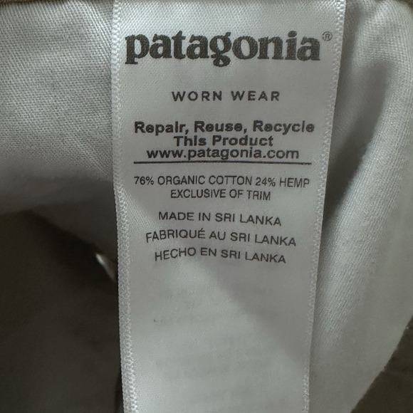 Patagonia Shorts Mens Size 38 Quandary Athletic Hiking Beige‎ Beach - Picture 9 of 11